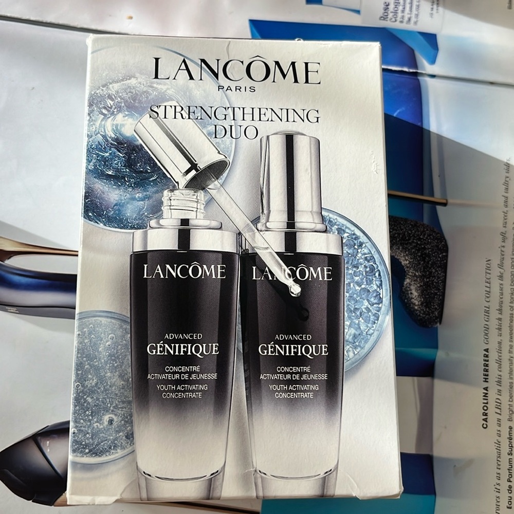 NEW LANCÔME Advanced Génifique serum 1.69 oz x2= 100ml (duo pack)